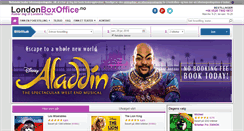 Desktop Screenshot of london-boxoffice.com