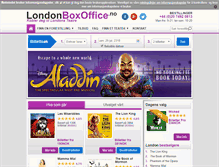 Tablet Screenshot of london-boxoffice.com